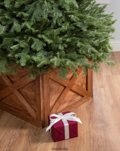 Balsam Hill Baumhalsband aus Holzkiste ZHVJF267 Dekoration