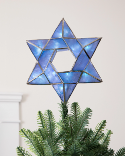 Balsam Hill Beleuchteter Davidstern ZHVJF390 Dekoration