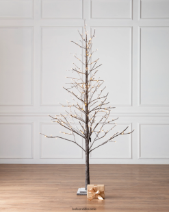 Balsam Hill beleuchteter schneebedeckter Astbaum ZHVJF214 Dekoration