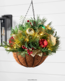 Balsam Hill fröhliches und helles Laub im Freien ZHVJF97 Dekoration