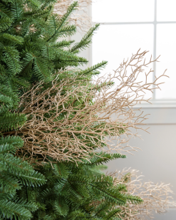 Balsam Hill Glitzer-Korallen-Pick-Set ZHVJF82 Dekoration