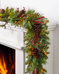 Balsam Hill Laub der Pinienhain-Lodge ZHVJF156 Dekoration