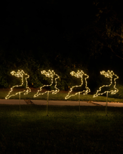 Balsam Hill Nordpol-Express-Wegleuchtenset für den Außenbereich ZHVJF286 Dekoration