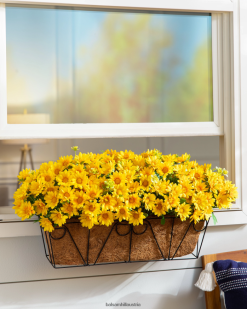 Balsam Hill Outdoor-Sonnenuntergang-Mütter-Fensterbox ZHVJF431 Dekoration