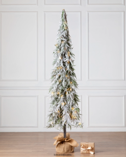 Balsam Hill Schneefall umgestürzter Baum ZHVJF215 Dekoration