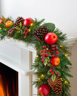 Balsam Hill süßes Williamsburg-Laub ZHVJF148 Dekoration