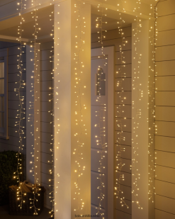 Balsam Hill Vorhang-Cluster-Lichterkette ZHVJF344 Dekoration