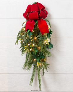 Balsam Hill Weißes Beerenzypressenlaub ZHVJF74 Dekoration