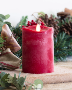 Balsam Hill Wunderflamme führte Wachs-Weihnachtskerze ZHVJF411 Geschenk